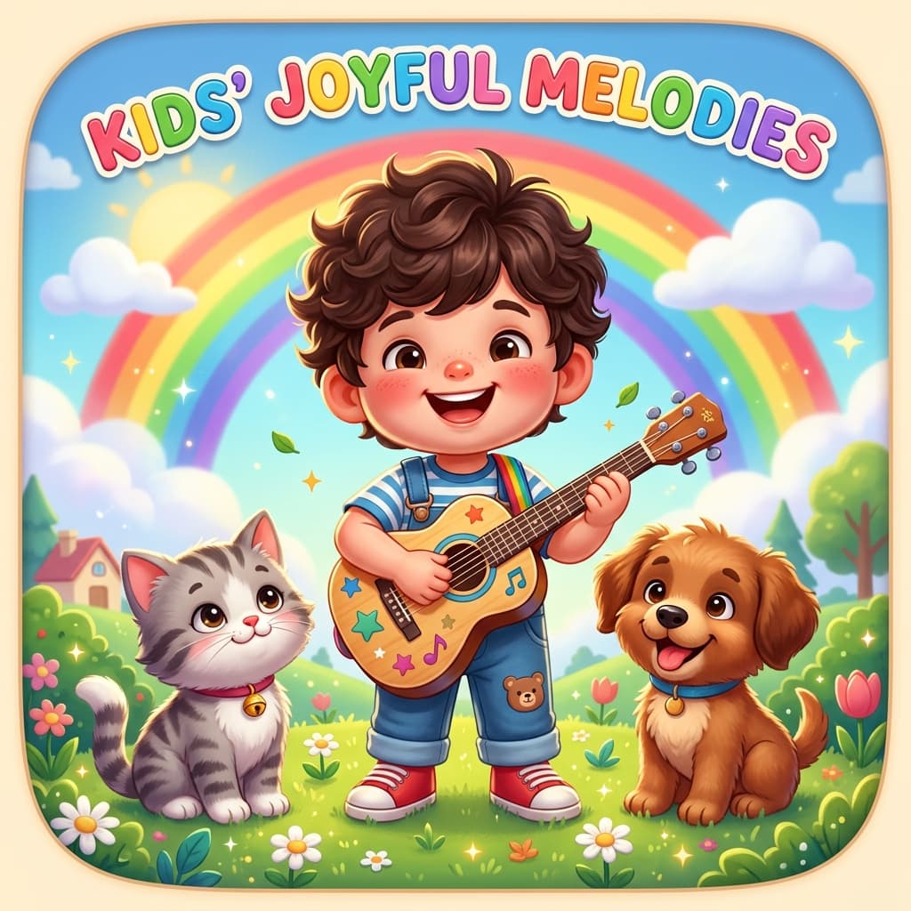Happy Tunes Illustration Hero